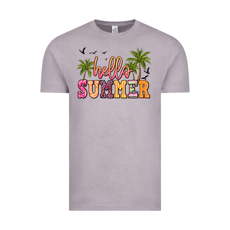 Hello Summer Vintage Tee by JahusDesignShop | Teevron