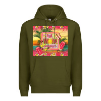Army Green hot mom summer Premium Hoodie - TumblerDesignByShophia