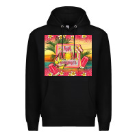 Black hot mom summer Premium Hoodie - TumblerDesignByShophia