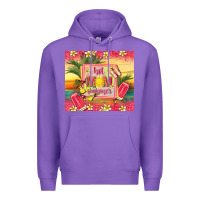 Purple hot mom summer Premium Hoodie - TumblerDesignByShophia