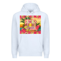 White hot mom summer Premium Hoodie - TumblerDesignByShophia