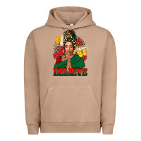 Pigment Burro believe black woman Urban Hoodie - FaDigitalArtStudio