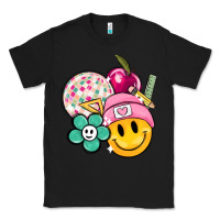 Black smiley face and school elementary Classic Tee - MaliasSmallBusiness