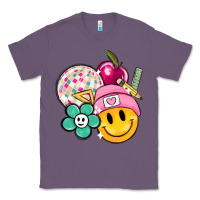 Lavender smiley face and school elementary Classic Tee - MaliasSmallBusiness
