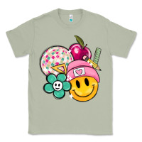 Matcha smiley face and school elementary Classic Tee - MaliasSmallBusiness