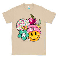 Mushroom smiley face and school elementary Classic Tee - MaliasSmallBusiness