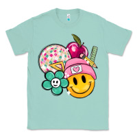 Seafoam smiley face and school elementary Classic Tee - MaliasSmallBusiness
