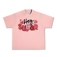 Salmon hey sugar valentines day Urban Heavy Tee - MaliasSmallBusiness