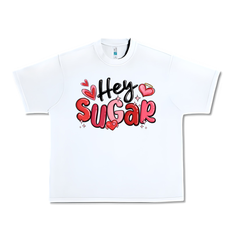 Hey Sugar Valentines Day Urban Heavy Tee by MaliasSmallBusiness | Teevron