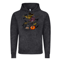 Vintage Black Witch Vintage Hoodie - NancyCooperArtShop