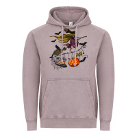 Vintage Zinc Witch Vintage Hoodie - NancyCooperArtShop