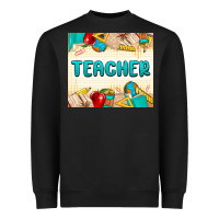 Black teacher Heavyweight Sweatshirt - MaliasSmallBusiness