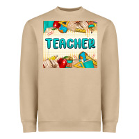 Mushroom teacher Heavyweight Sweatshirt - MaliasSmallBusiness