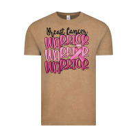 Vintage Coffee breast cancer warrior Vintage Tee - MaliasSmallBusiness