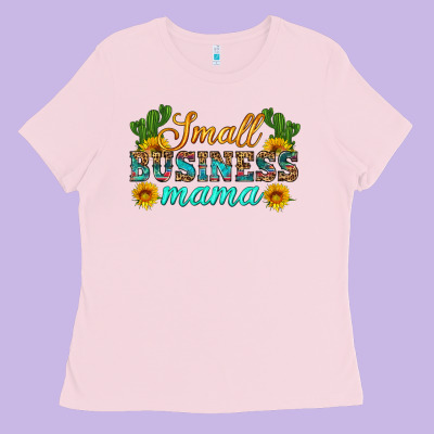 Small Business Mama Ladies Tee Designed By Hra Design Shop