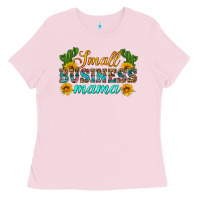 Bubblegum Pink small business mama Ladies Tee - HRA Design Shop