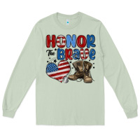 Matcha honor the brave Long Sleeve Tee - MaliasSmallBusiness