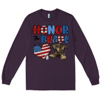 Honor The Brave Long Sleeve Tee | Teevron