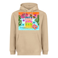Mushroom here comes the sun Heavyweight Hoodie - TumblerDesignByShophia