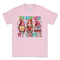 Bubblegum Pink 100 days with my gnomies Classic Tee - RacoonDesign