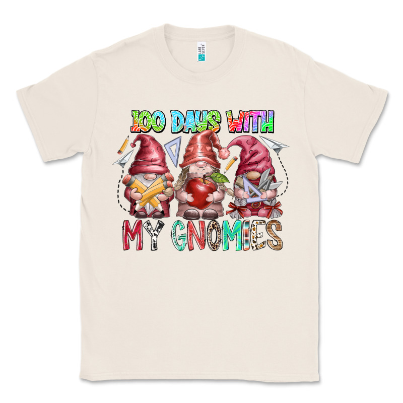 100 Days With My Gnomies Classic Tee by RacoonDesign | Teevron