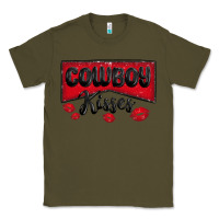 Army Green cowboy kisses Classic Tee - MaliasSmallBusiness