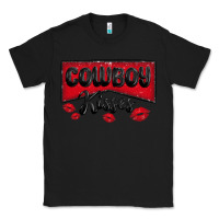 Black cowboy kisses Classic Tee - MaliasSmallBusiness