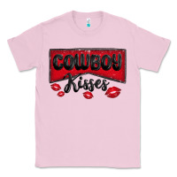 Bubblegum Pink cowboy kisses Classic Tee - MaliasSmallBusiness