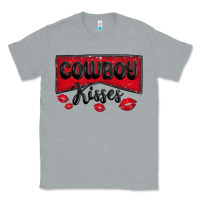 Heather Grey cowboy kisses Classic Tee - MaliasSmallBusiness