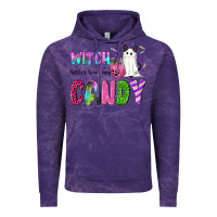 Cloud Purple Witch better have my candy Vintage Hoodie - NancyCooperArtShop