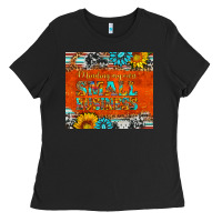 Black minding my own small business Ladies Tee - HRA Design Shop