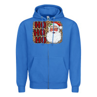 True Royal Ho Ho Ho Santa Zipper Hoodie - Bettercallsaul