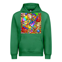 Emerald lgbtq pride coffee cups with leopard seamless pattern bbs Urban Hoodie - BundleAndBundleShop