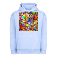 Pigment Grape Ice lgbtq pride coffee cups with leopard seamless pattern bbs Urban Hoodie - BundleAndBundleShop