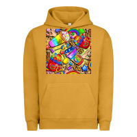 Pigment Peanut Butter lgbtq pride coffee cups with leopard seamless pattern bbs Urban Hoodie - BundleAndBundleShop