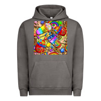 Pigment Tornado lgbtq pride coffee cups with leopard seamless pattern bbs Urban Hoodie - BundleAndBundleShop