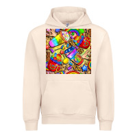 Sandshell lgbtq pride coffee cups with leopard seamless pattern bbs Urban Hoodie - BundleAndBundleShop