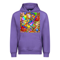 Tulip lgbtq pride coffee cups with leopard seamless pattern bbs Urban Hoodie - BundleAndBundleShop