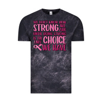 Cloud Black breast cancer we don't know how strong we are Vintage Tee - MaliasSmallBusiness
