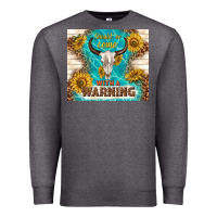 Charcoal Heather should have come with a warning Premium Sweatshirt - TumblerDesignByShophia
