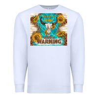 White should have come with a warning Premium Sweatshirt - TumblerDesignByShophia