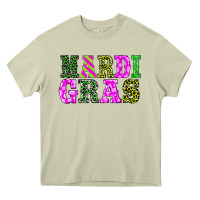 Mossy mardi gras Heavy Core Tee - BarkalooDesign