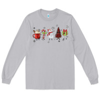 Moon Dust Cartoon Christmas Characters Long Sleeve Tee - MaliasSmallBusiness