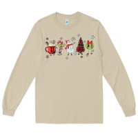 Mushroom Cartoon Christmas Characters Long Sleeve Tee - MaliasSmallBusiness