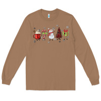 Toasted Coconut Cartoon Christmas Characters Long Sleeve Tee - MaliasSmallBusiness