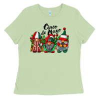 Matcha cinco de mayo mexican flag gnomes Ladies Tee - RacoonDesign