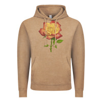 Vintage Coffee rainbow's end rose Vintage Hoodie - LillyAllenDesigns
