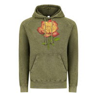 Vintage Olive rainbow's end rose Vintage Hoodie - LillyAllenDesigns