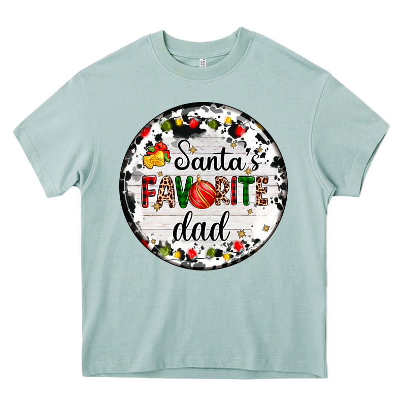 Christmas  Santas Favourite Heavy Core Tee by AdoDesignShop | Teevron