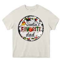 Cream christmas  santas favourite Heavy Core Tee - AdoDesignShop